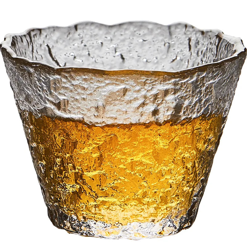 Artisanal Hammer Glass Cup