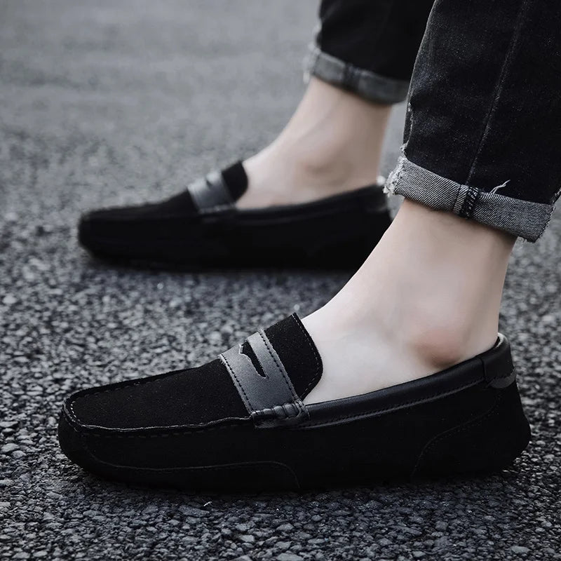 Prestige Suede Slip-Ons