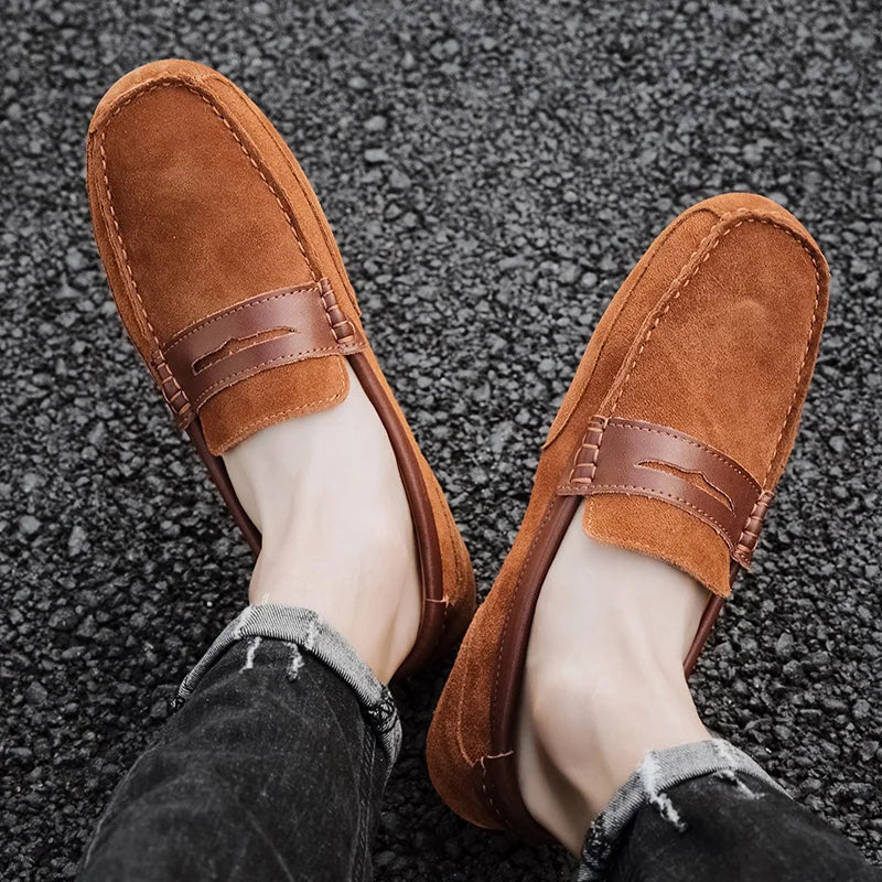 Prestige Suede Slip-Ons