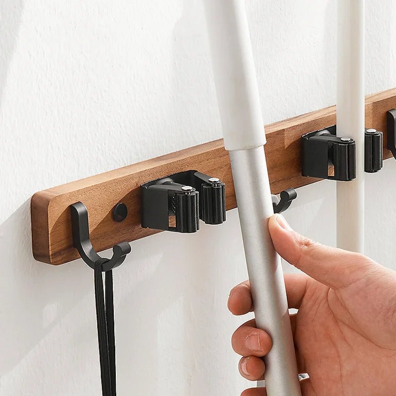 Wooden Grip Storage Rack