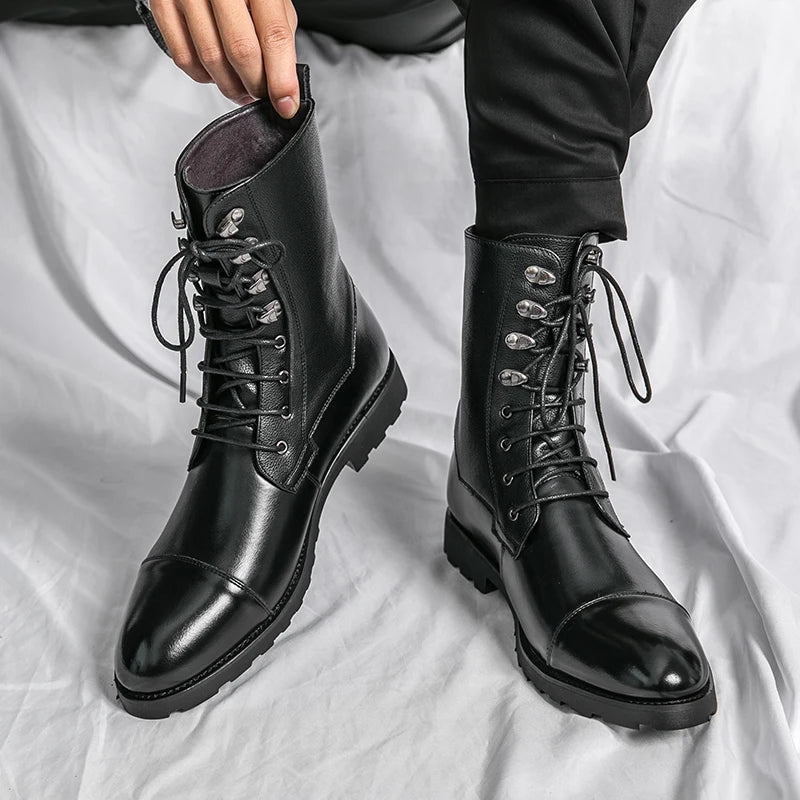 Vanguard High-Top Combat Boots