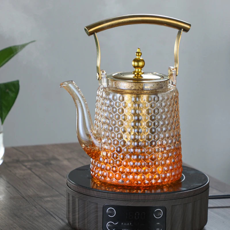 The Golden Hive Teapot