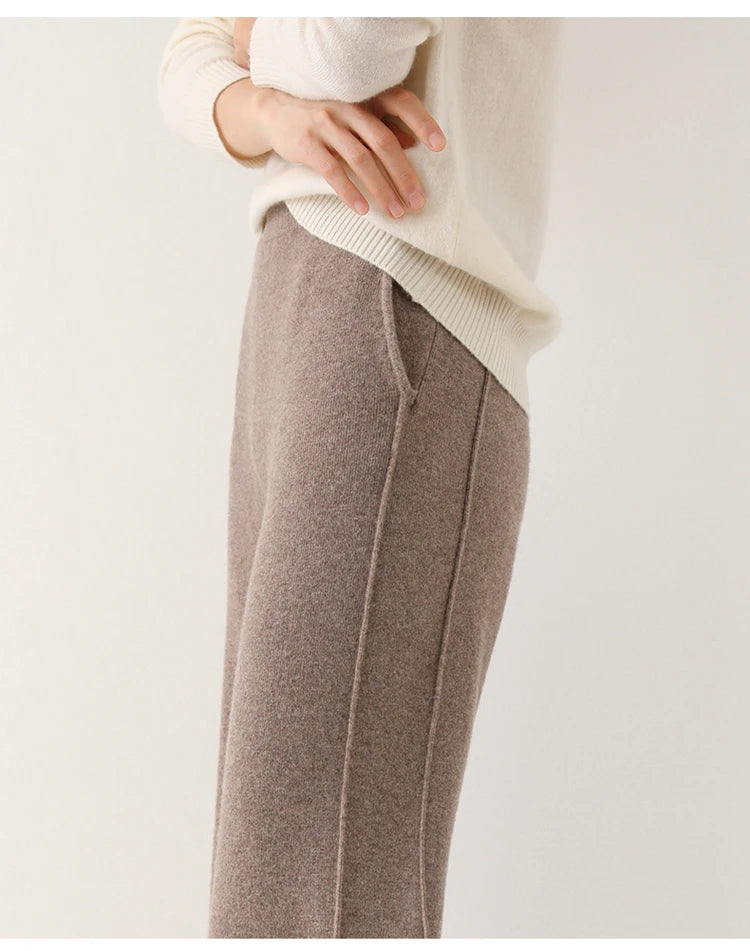 Millie Wool Split Pants