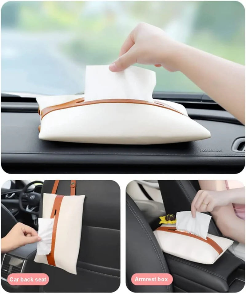 HangIt Leather Tissue Case