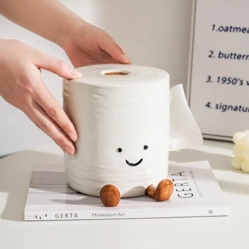 Smiles & Rolls Tissue Holder