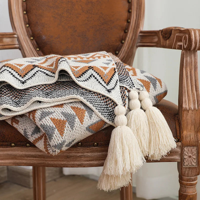 TasselDreams Bohemian Throw