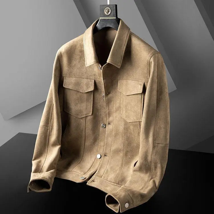 Suede Label Men's Coat