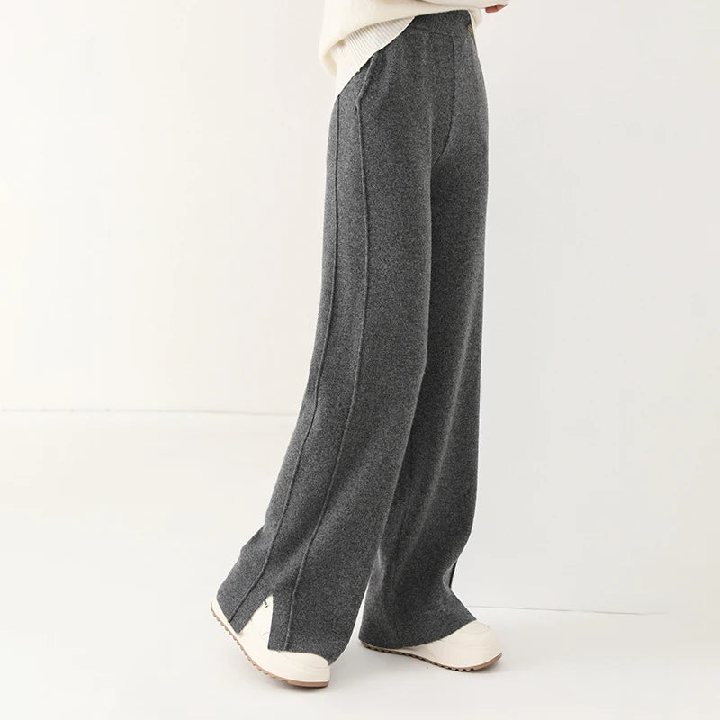 Millie Wool Split Pants