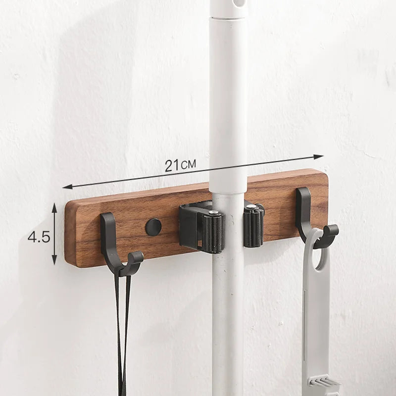 Wooden Grip Storage Rack