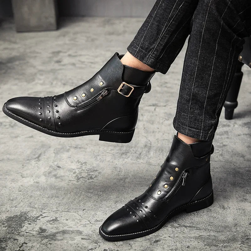 Lancaster Buckle Boots