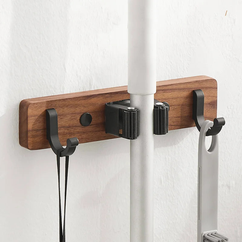 Wooden Grip Storage Rack