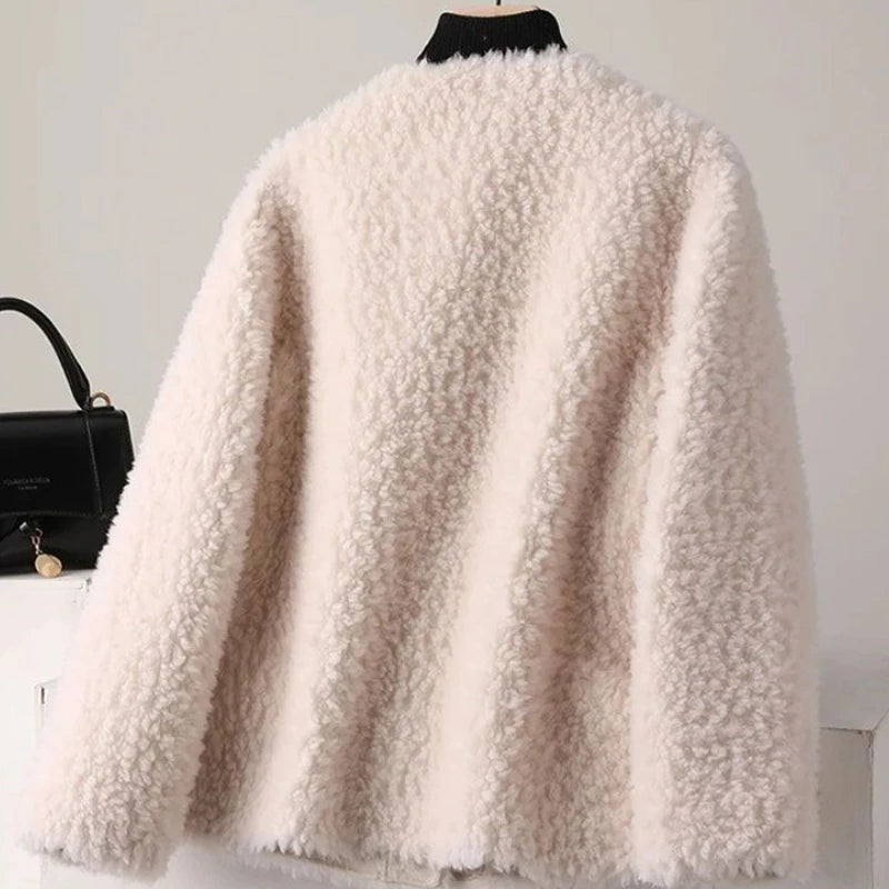 Maglione Fluff Pocket Cardigan