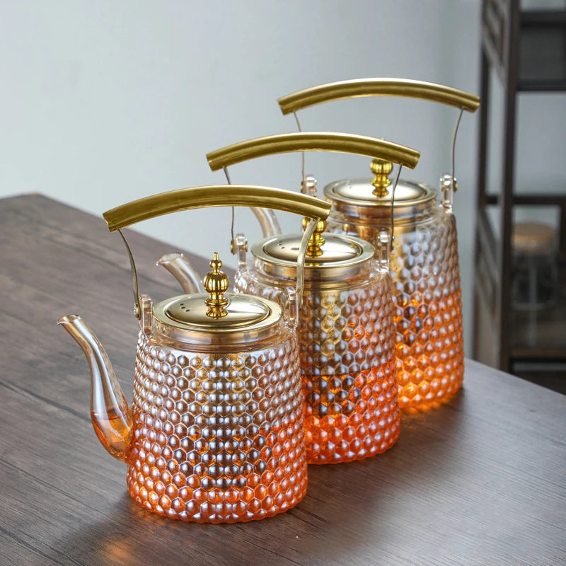 The Golden Hive Teapot