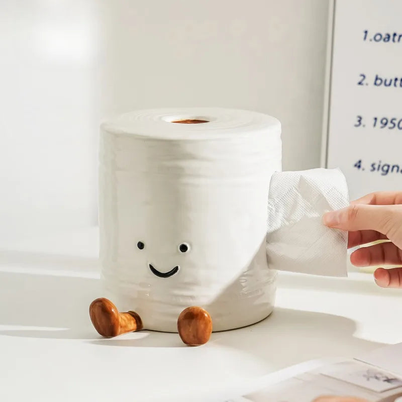 Smiles & Rolls Tissue Holder