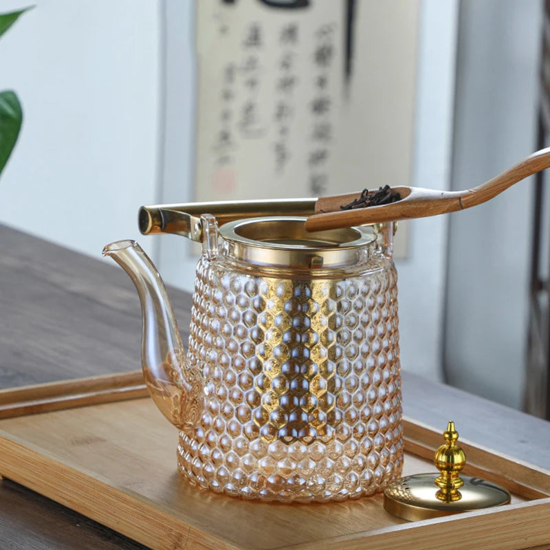 The Golden Hive Teapot