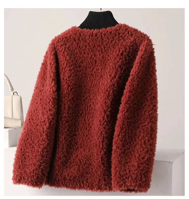 Maglione Fluff Pocket Cardigan