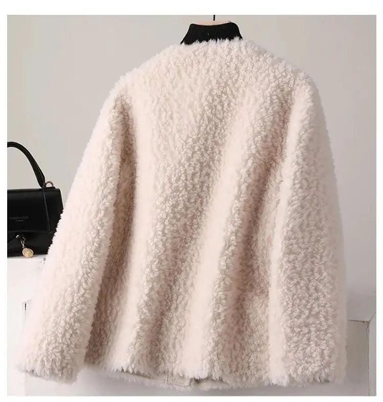 Maglione Fluff Pocket Cardigan