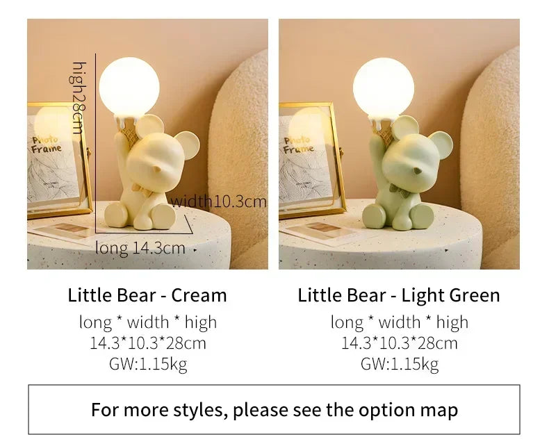 GlowBear Ice Cream Lamp