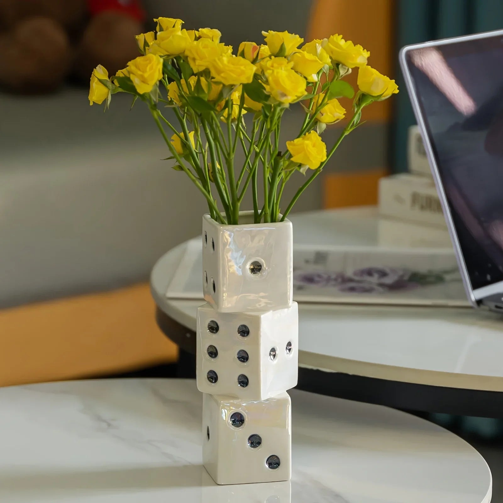 Roll the Dice Vase