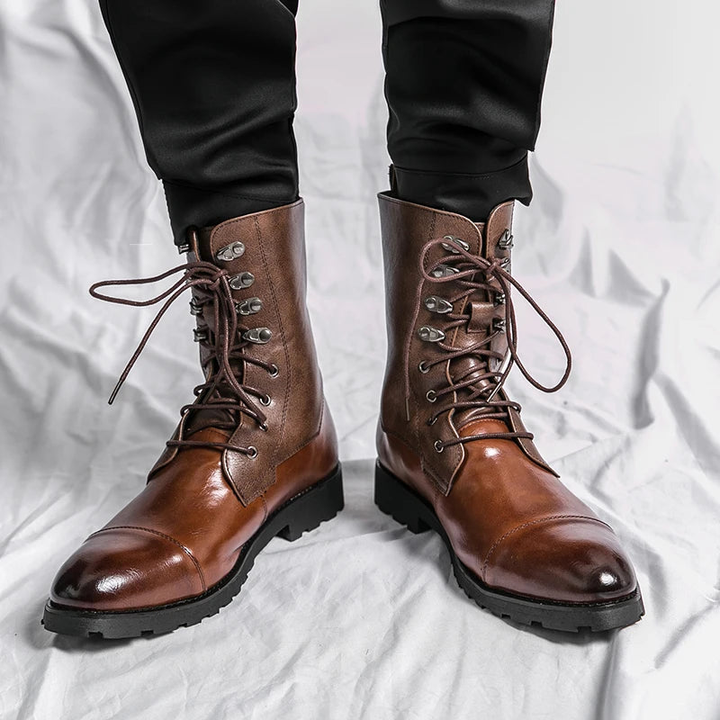 Vanguard High-Top Combat Boots