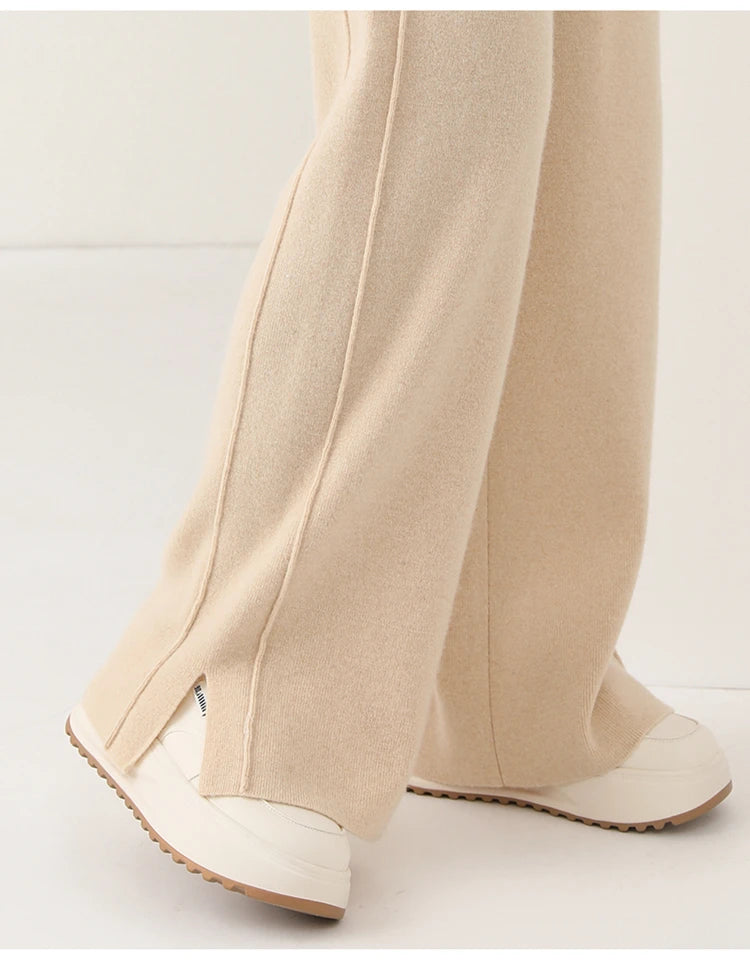 Millie Wool Split Pants