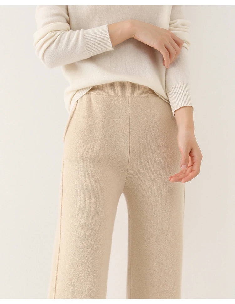 Millie Wool Split Pants