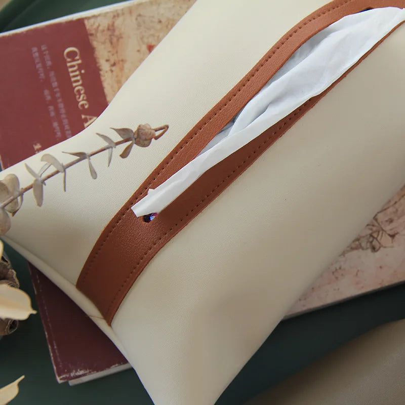 HangIt Leather Tissue Case