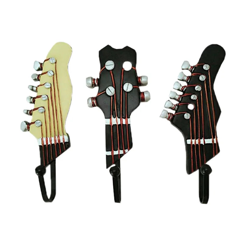 Sereyah Guitar Head Shaped Hanger(Set of 3)