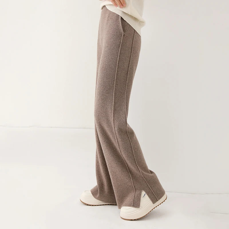 Millie Wool Split Pants