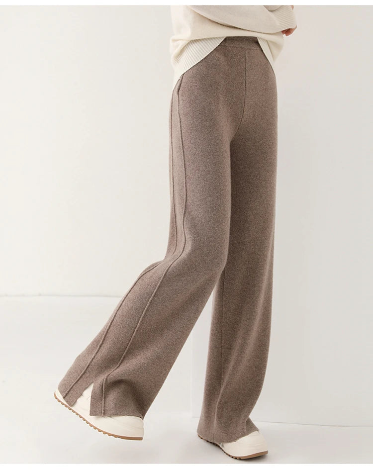 Millie Wool Split Pants