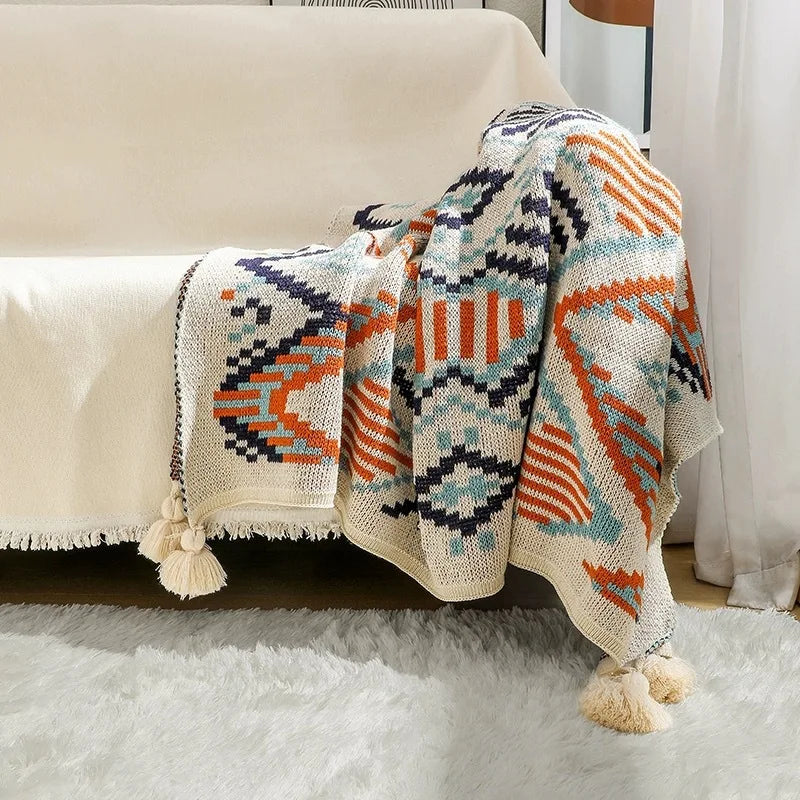 TasselDreams Bohemian Throw